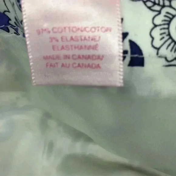 Pink Tartan Blue Paisley Skirt sz  8 - Picture 5 of 10